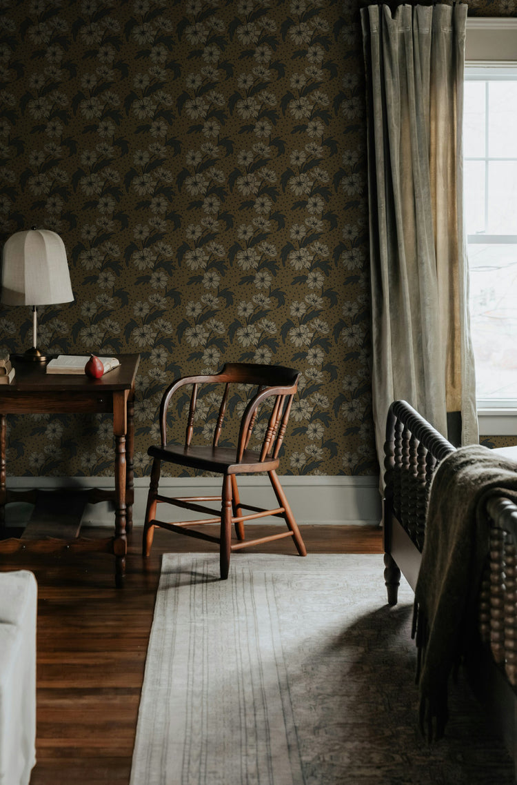Cottagecore Euopean Wallpaper for Bedroom Ideas