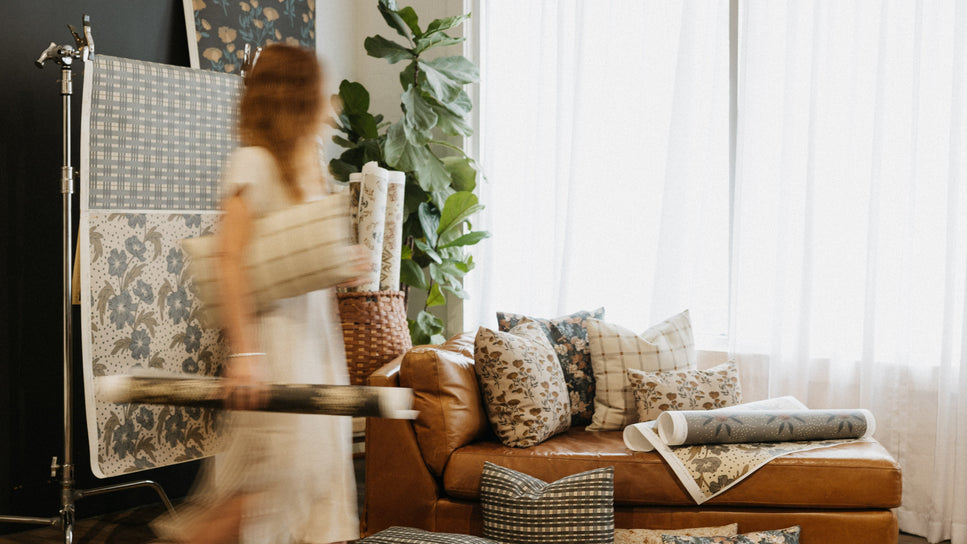 Vintage Floral Inspired Wallpaper & Textiles