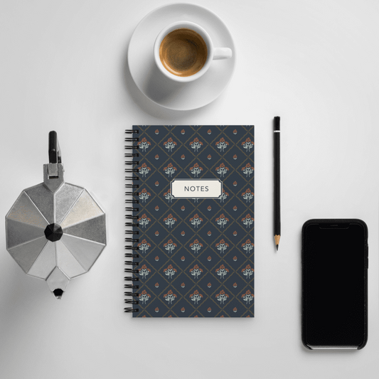Diamond Flora Notebook