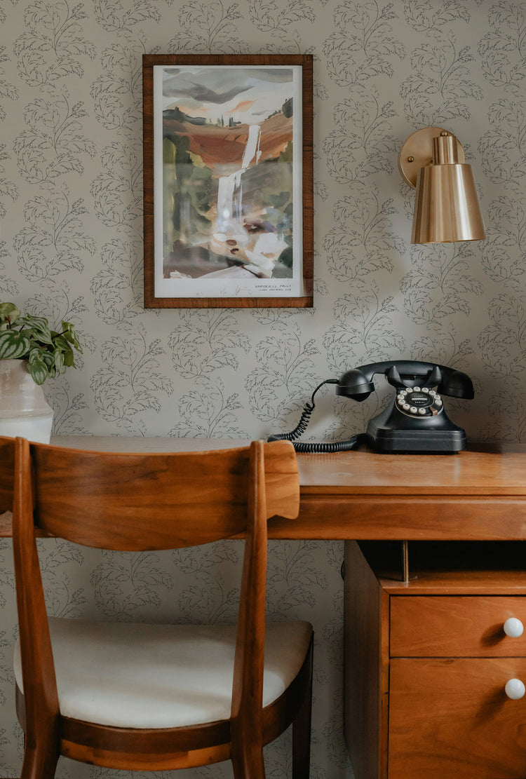 Subtle Floral Inspired Wallpaper