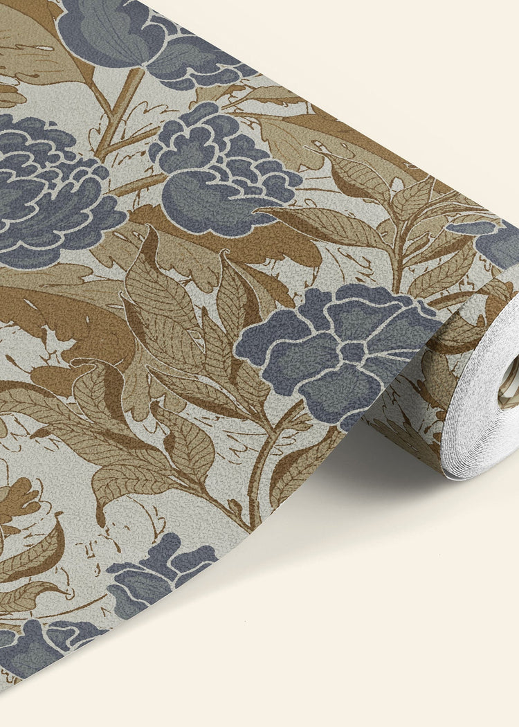 vintage floral wallpaper byHopeatHome