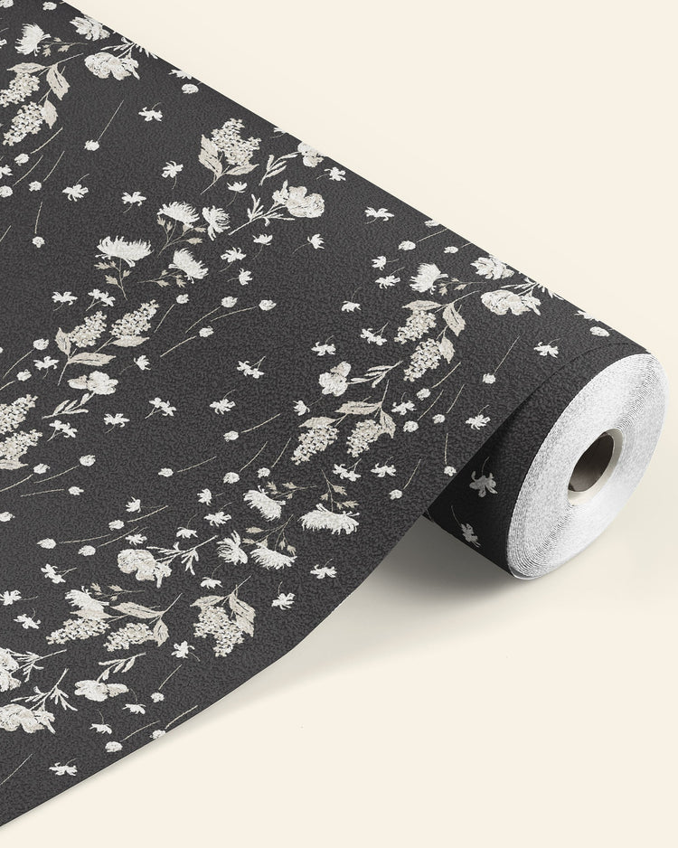 Subtle and Moody Floral Wallpapers