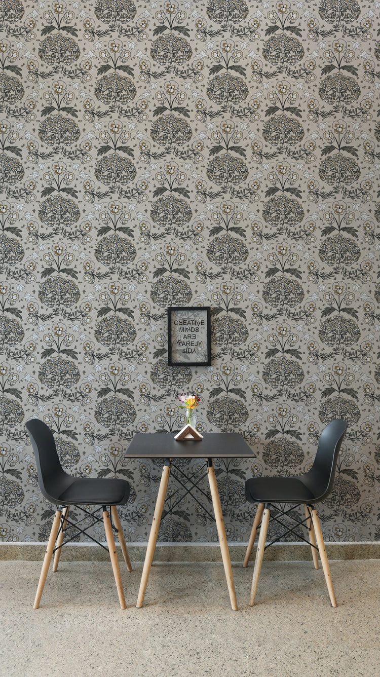 Botanical Inspired Wallpaper