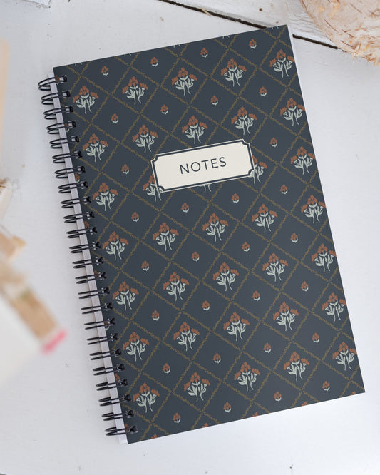 Vintage Floral Stationery Journal, Notebook, byHopeatHome