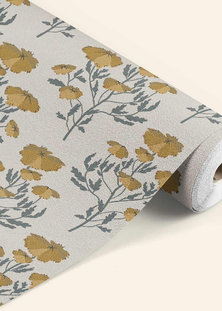 Large Floral Wallpaper for Walls