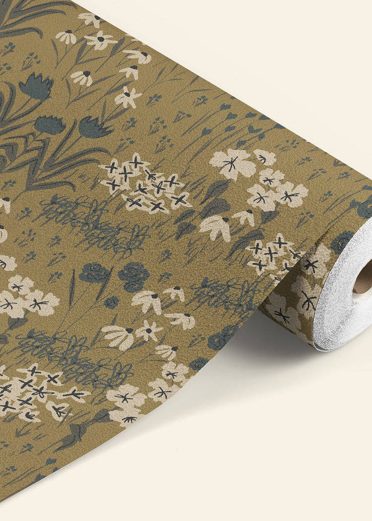 Small Scale Floral Wallpaper for Walls