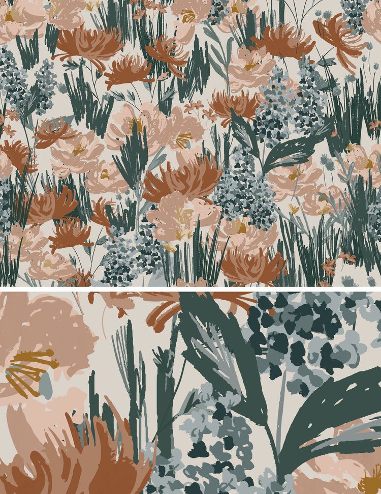 Colorful Floral Wallpaper