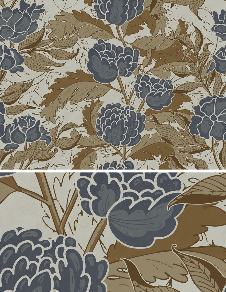 Vintage Floral Wallpaper
