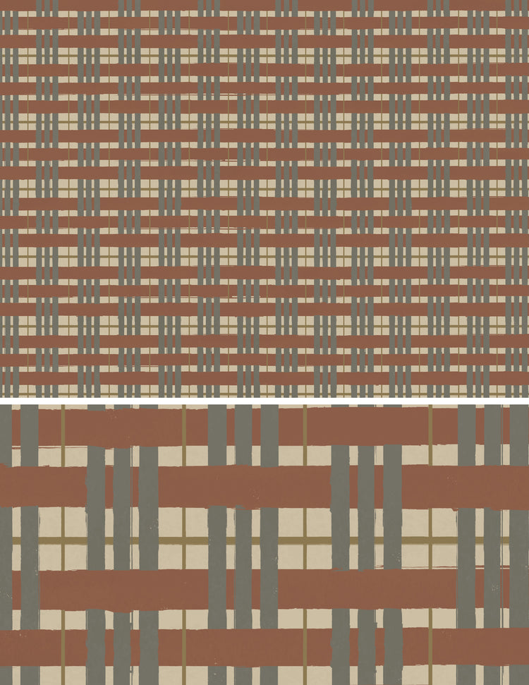 Plaid Wallpaper Ideas