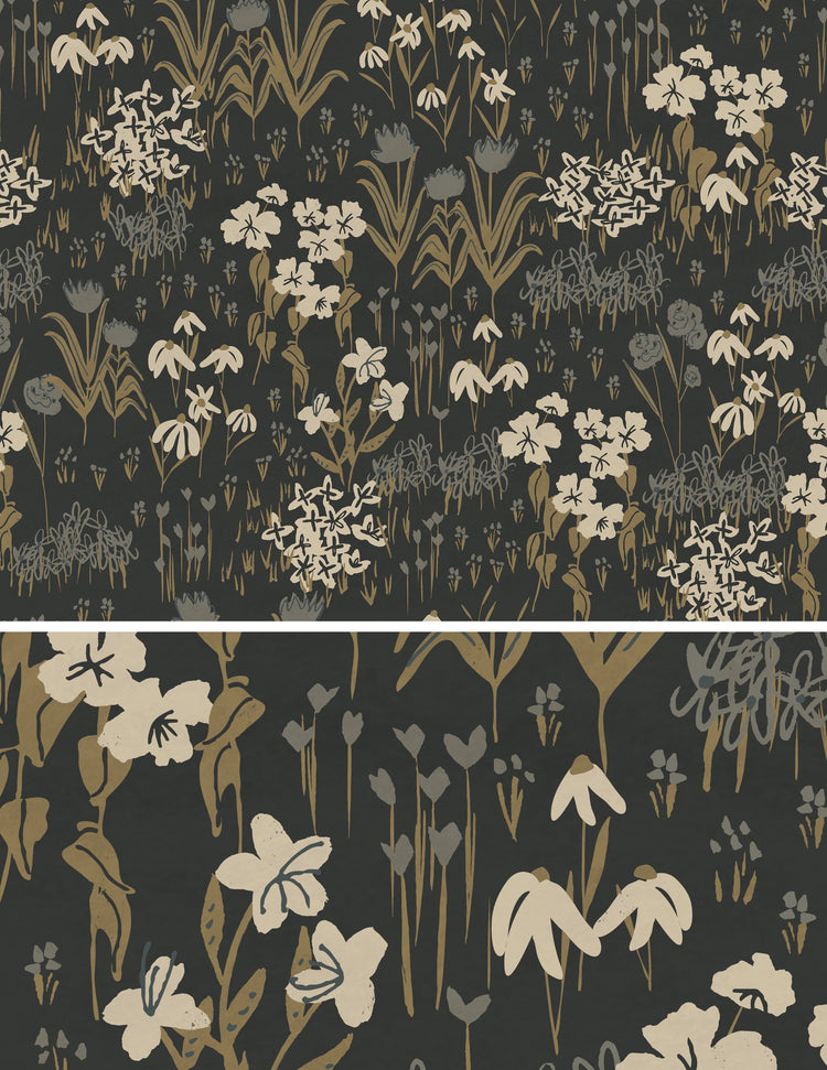 Moody Floral Wallpaper