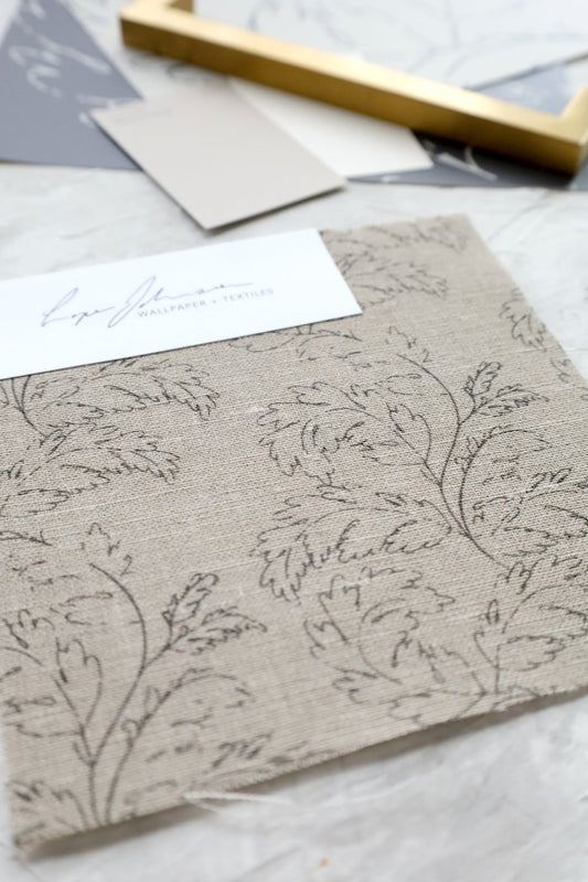 Floral Linen by the Yard