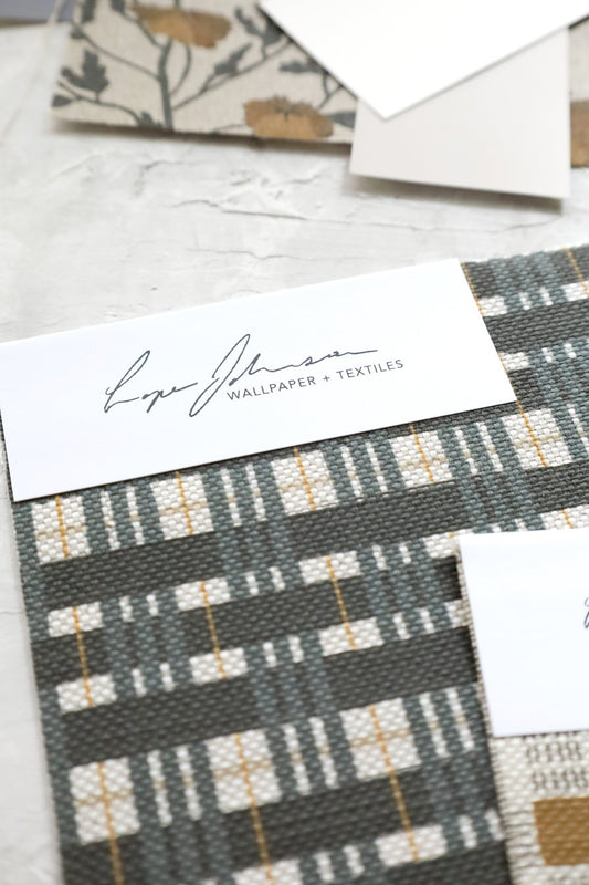 Plaid Fabric by the Yard