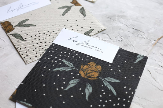 Vintage Inspired Designer Fabric by the Yard