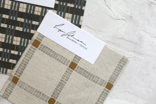 Plaid Fabric by the Yard