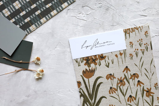 Floral Inspired Fabric by the Yard