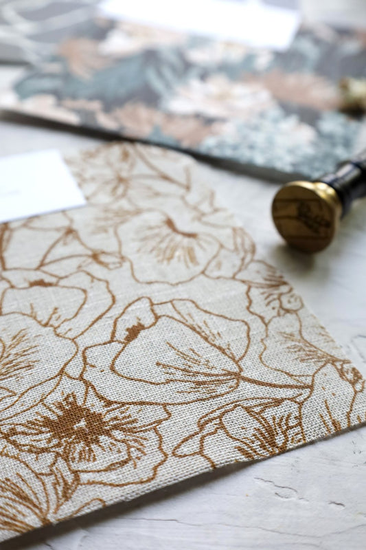 Vintage Floral Inspired Fabric