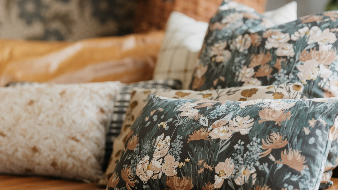 Floral Designer Pillows