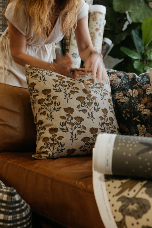 Designer Throw Pillow 