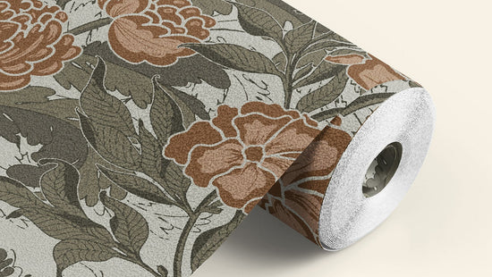 vintage floral wallpaper byHopeatHome