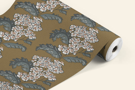 floral wallpaper byHopeatHome