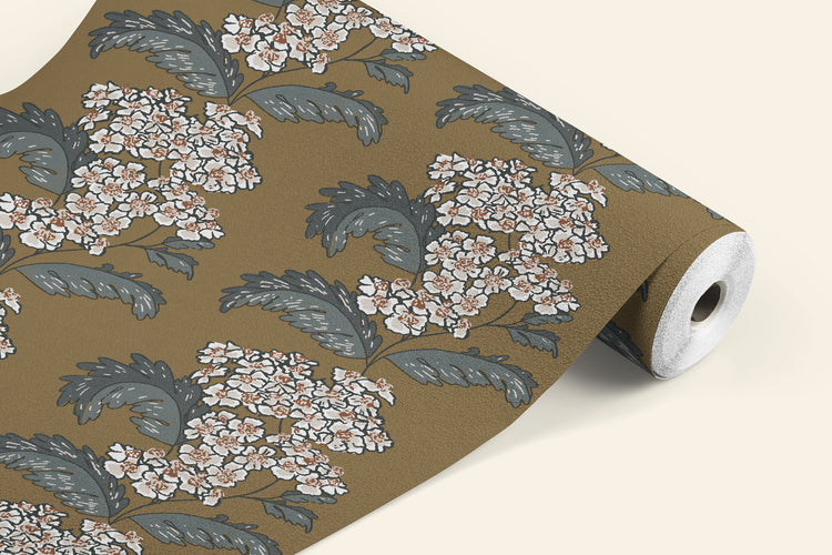 floral wallpaper byHopeatHome