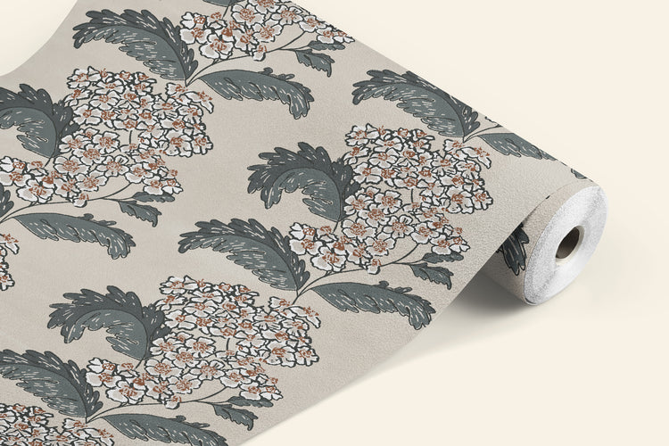 Large Classic Floral Wallpaper for Walls