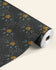 Moody Charcoal Floral Wallpaper for Walls