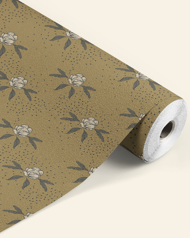 vintage inspired wallpaper