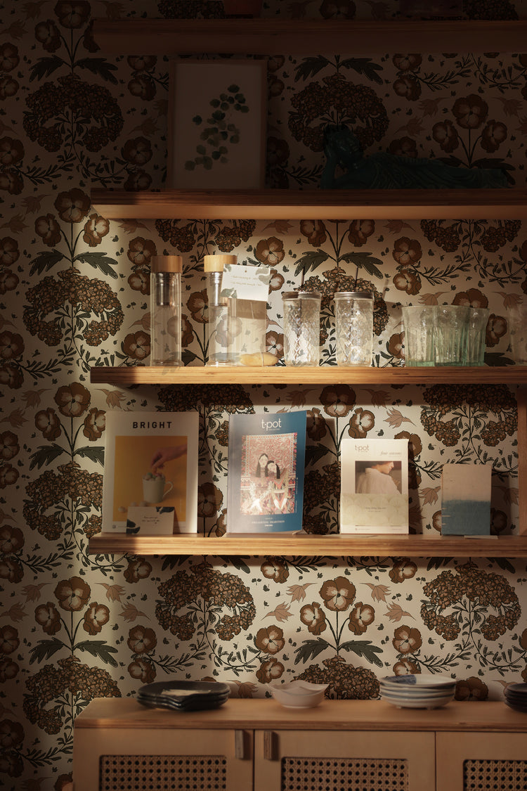 Botanical Inspired Wallpaper