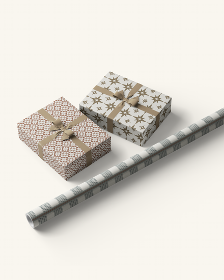 Simplicity Pattern Wrapping Paper Vintage-Inspired Wrapping Sheets | The Curated Set | No. 03
