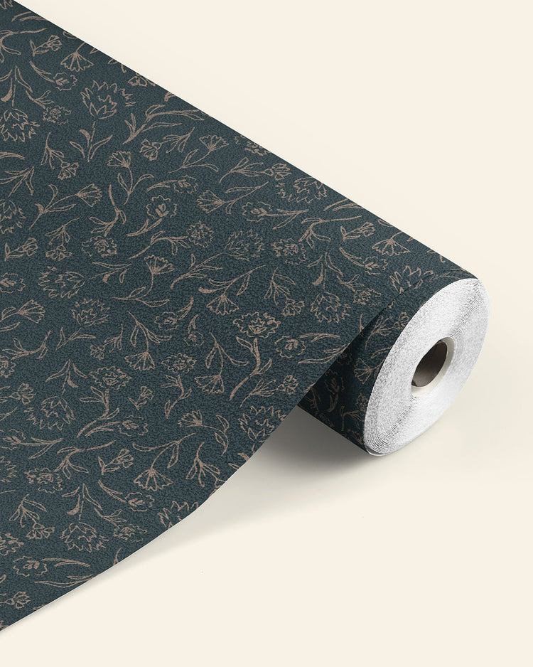 Subtle Floral Wallpaper