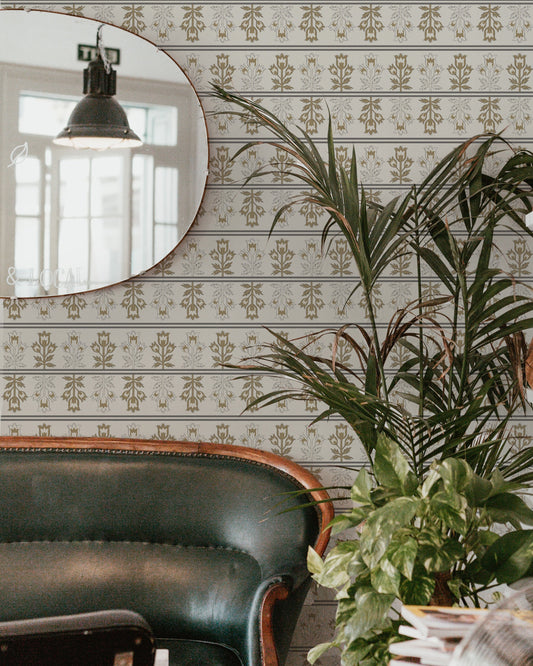 Yellow Floral Wallpaper