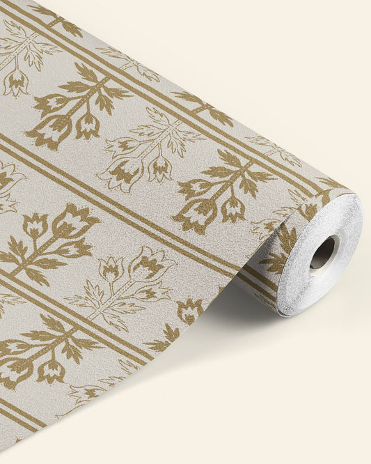 Yellow Floral Wallpaper