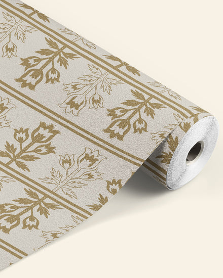 Yellow Floral Wallpaper