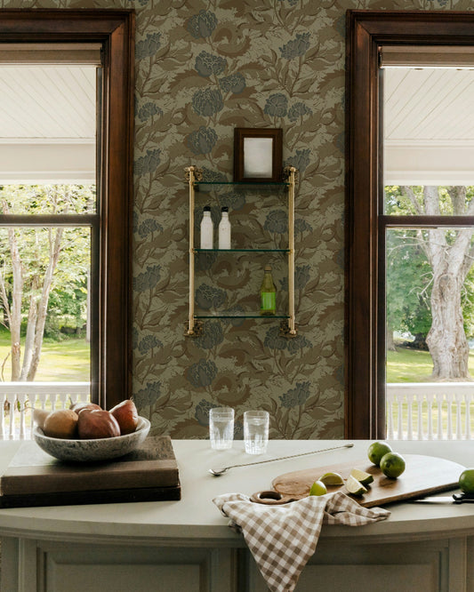 Botanical Inspired Wallpaper