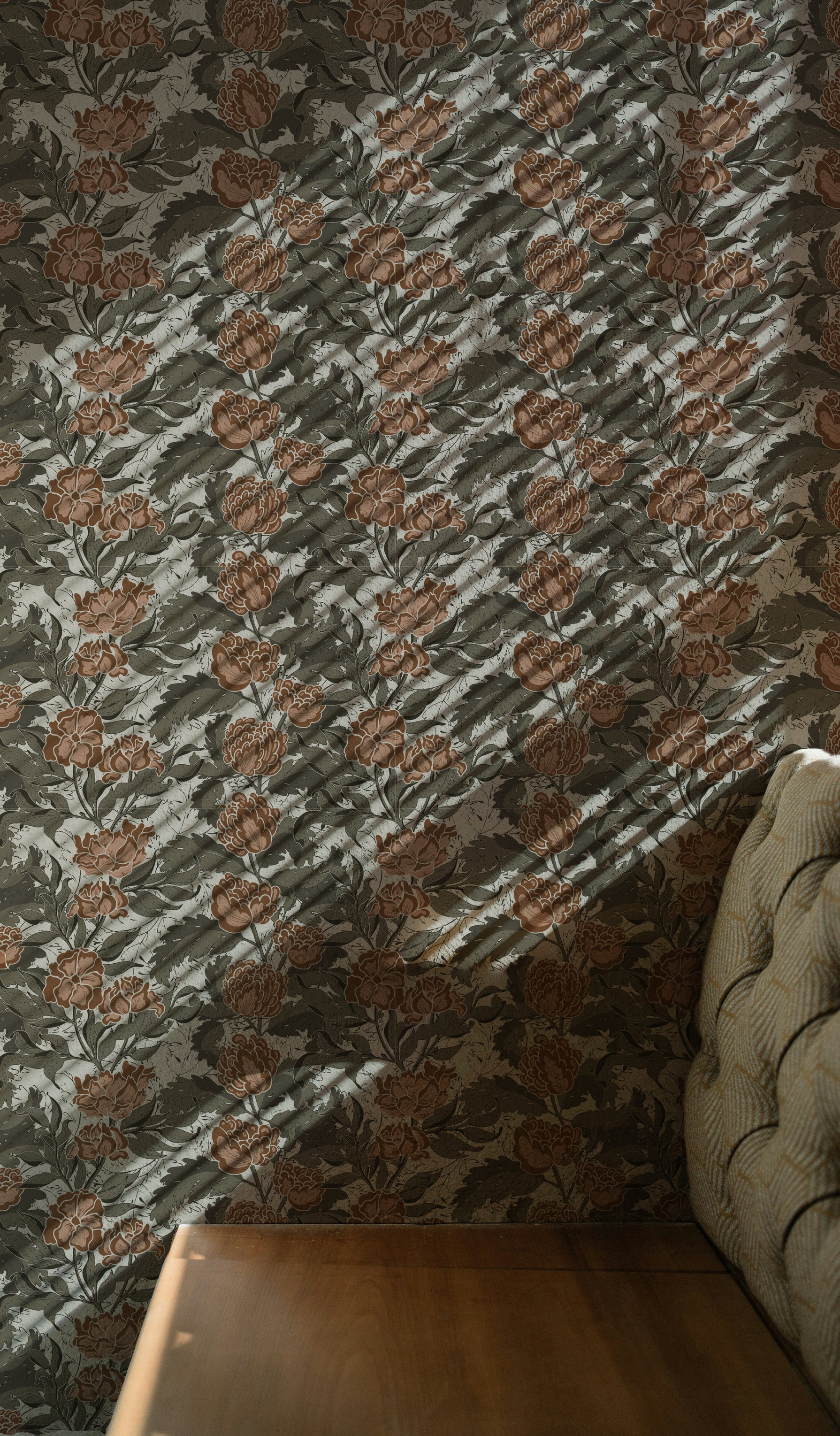 Vintage Botanical Wallpaper