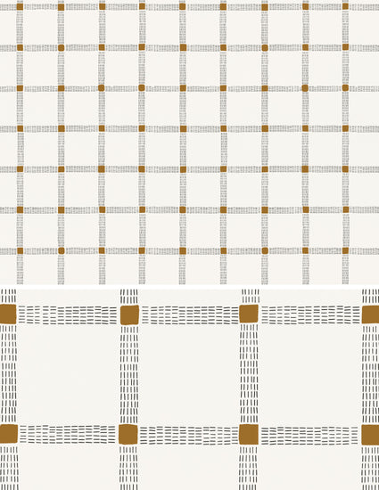 Plaid and Stripe Wallpaper