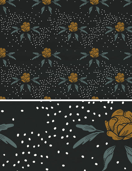 Moody Floral Wallpaper