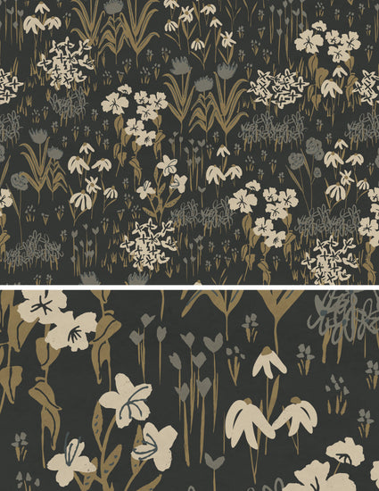 Moody Floral Wallpaper