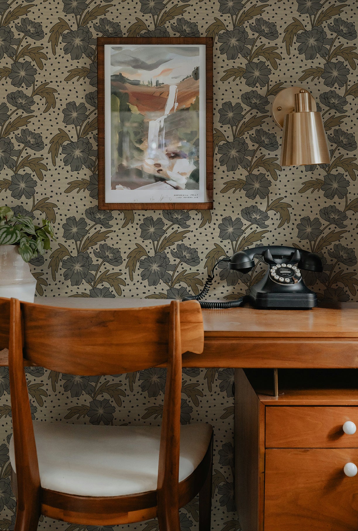 Floral Wallpaper, Azaleas Wallpaper byHopeatHome