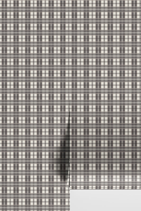 *NEW* Classic Plaid in Taupe SAMPLE