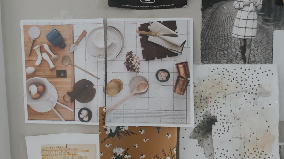 cottagecore inspired moodboard